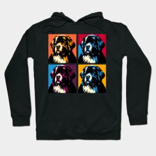 Newfoundland Dog Pop Art - Dog Lover Gifts Hoodie